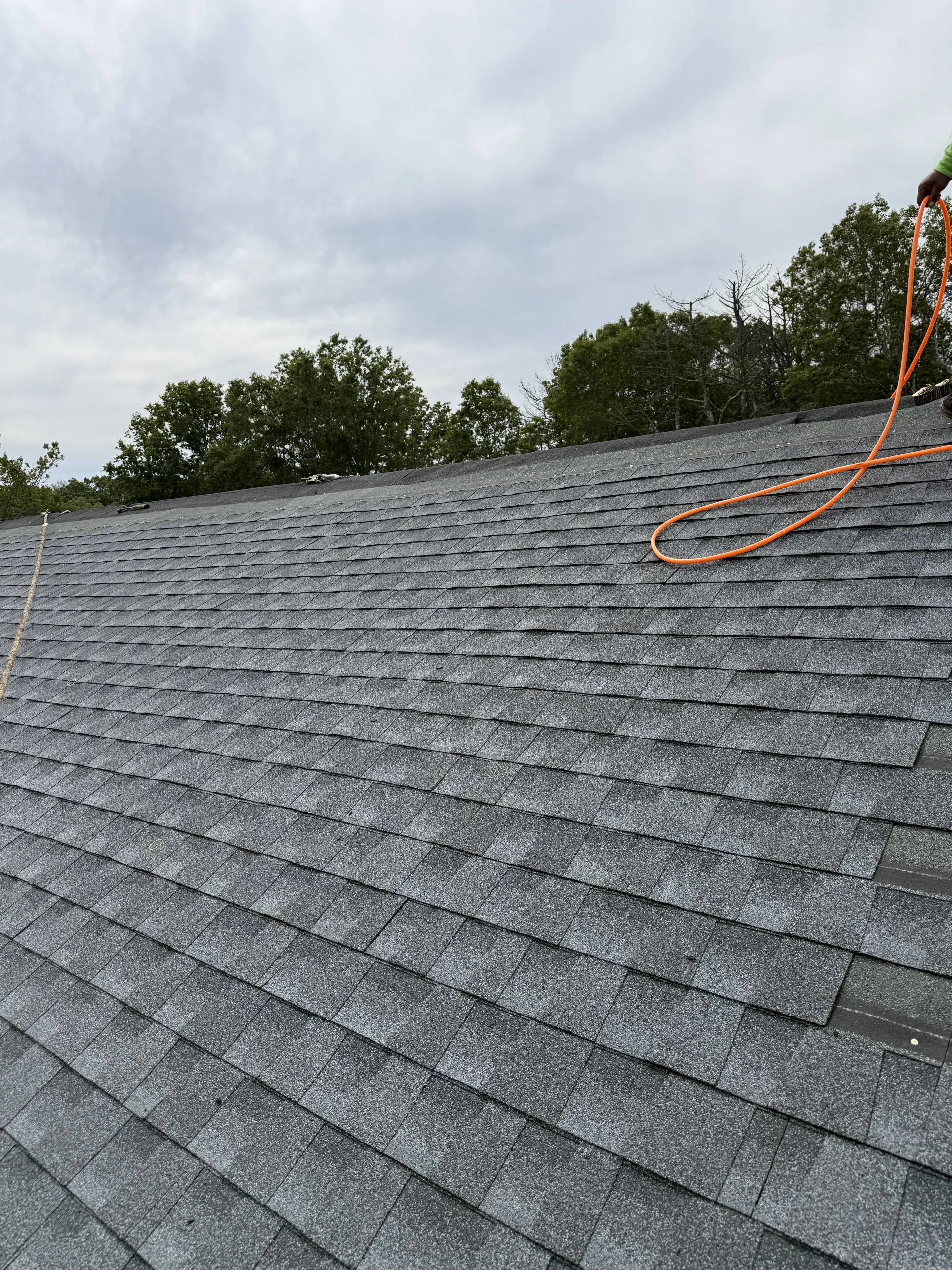 Shingle repair at Brookhaven