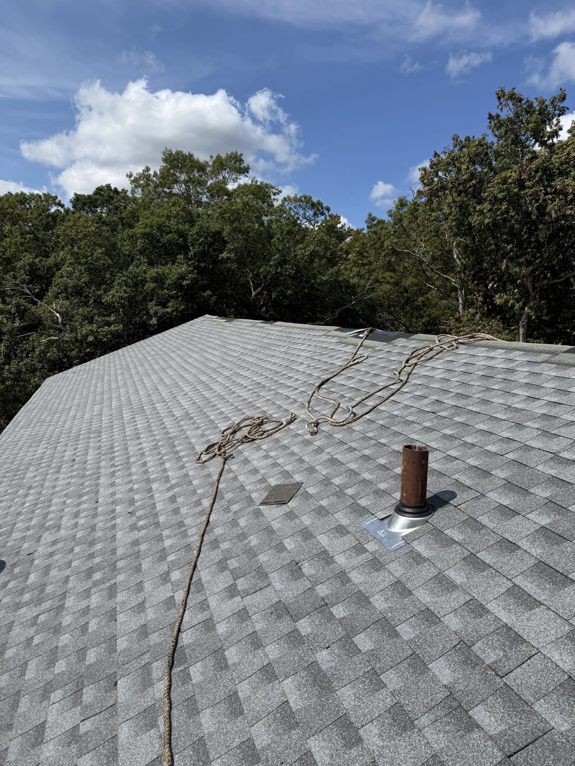 Shingled rooftop at Brookhaven