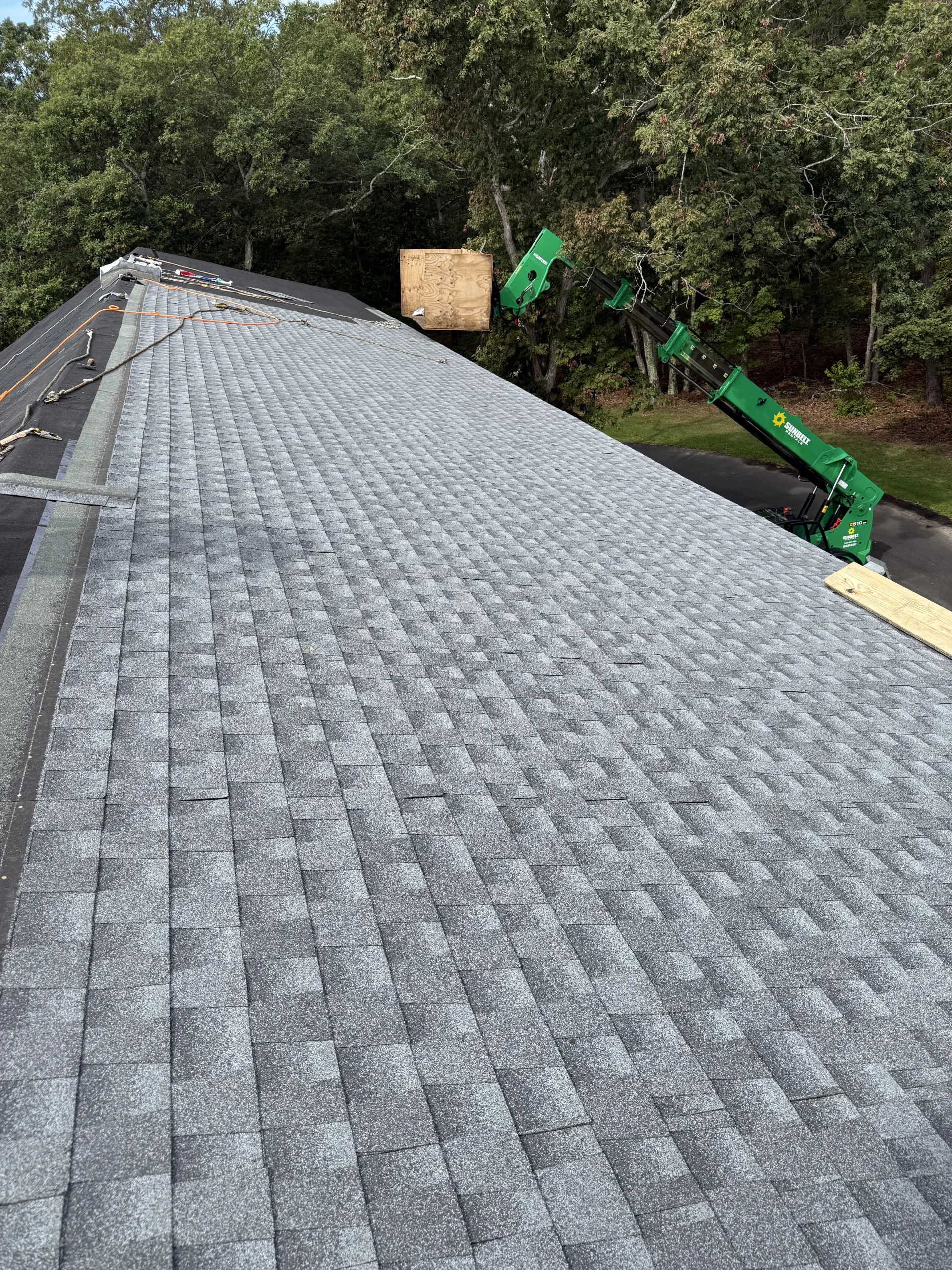 Site work at Brookhaven