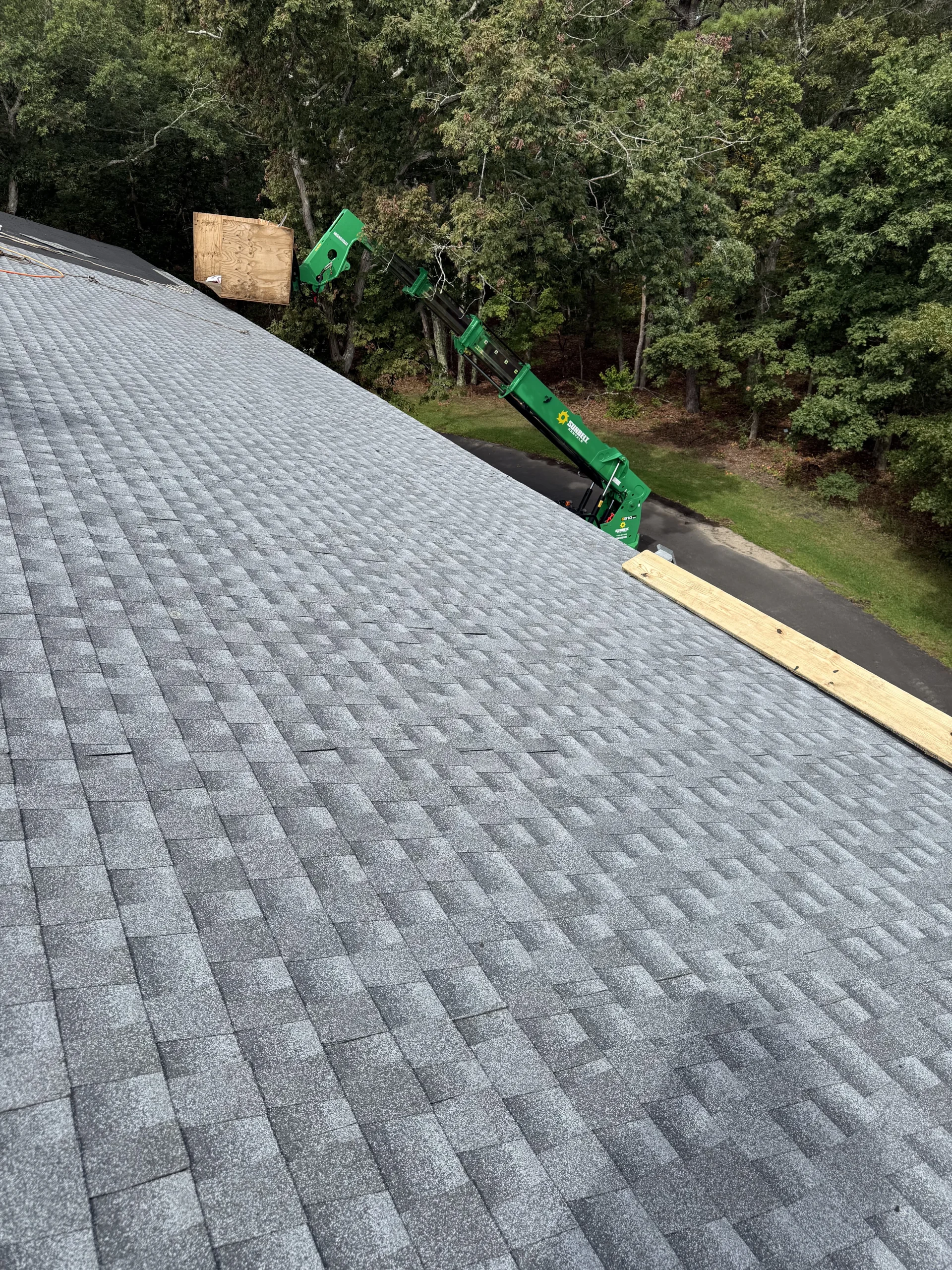 Equipment on site at Brookhaven