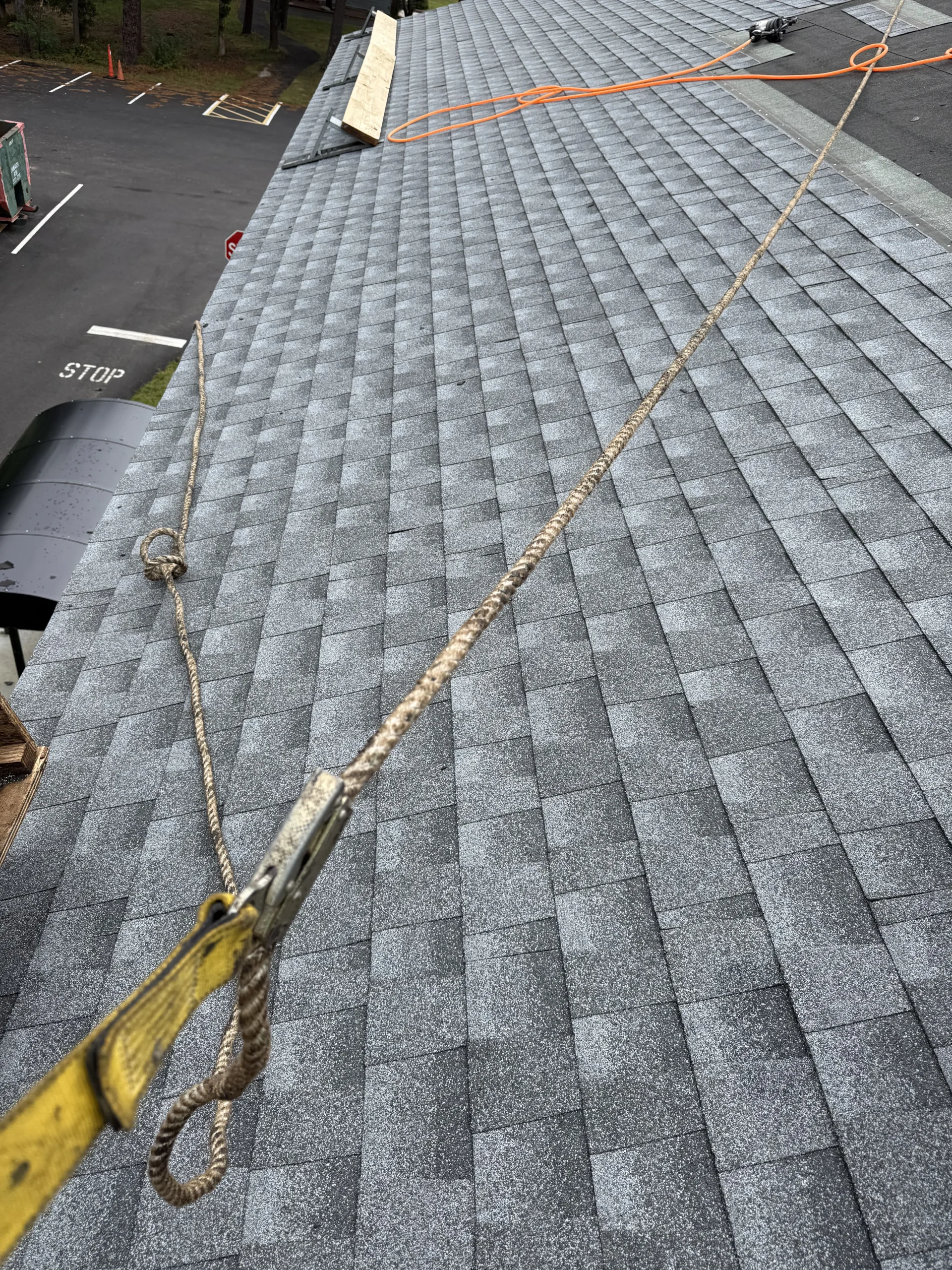 Safety harness at Brookhaven Lab