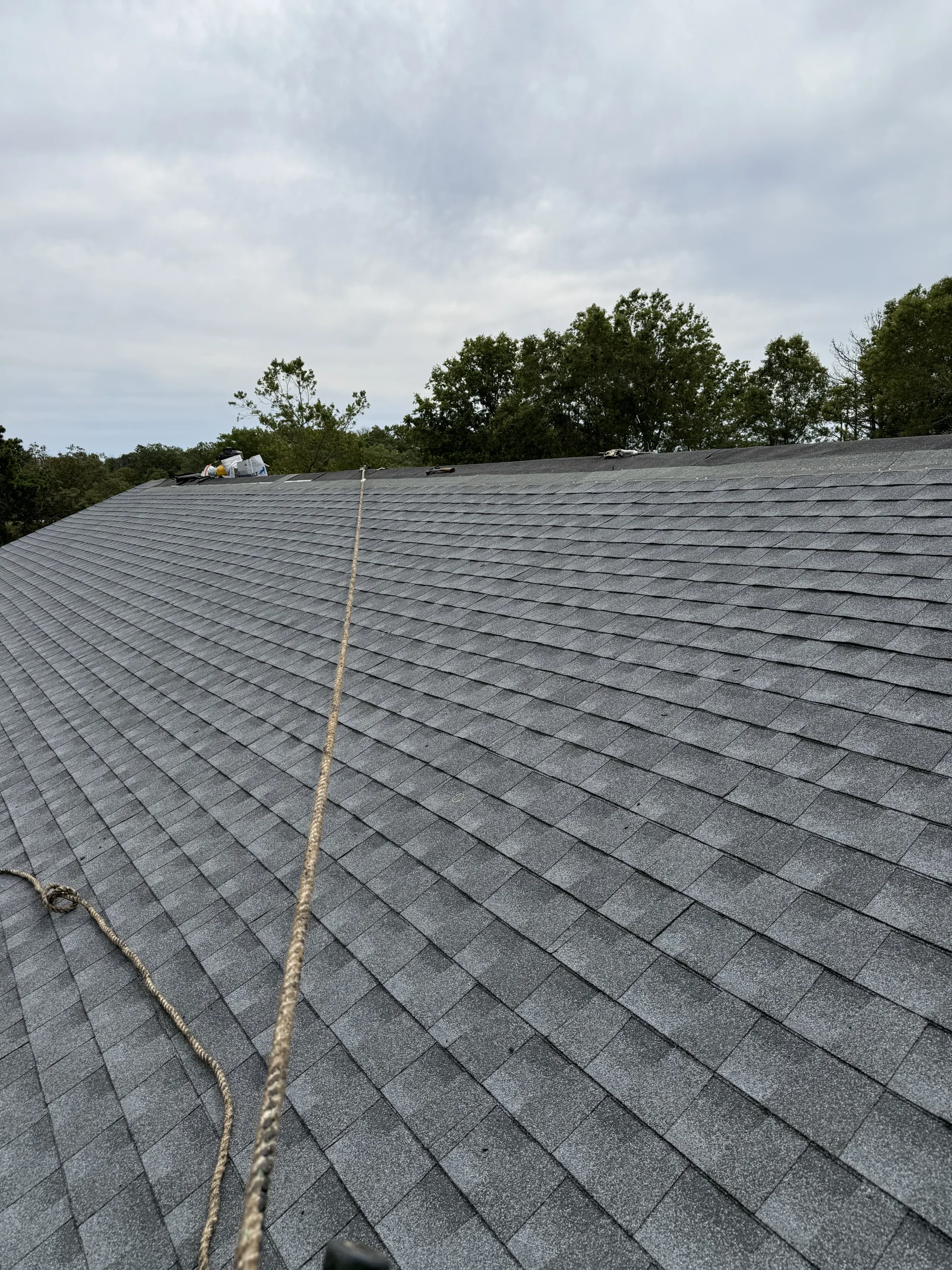 Overcast day work at Brookhaven